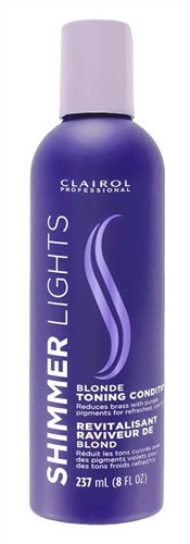 Clairol Shimmer Lights Conditioner Blonde/Silver 8oz (16334)<br> <span style="color:#FF0101">(ON SPECIAL 18% OFF)</span style><br><span style="color:#FF0101"><b>12 or More=Special Unit Price $4.72</b></span style><br>Case Pack Info: 12 Units