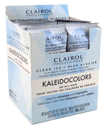 Clairol Kaleidocolor Powder Clear Ice 1oz Packette (12 Pieces) (16364)<br><br><br>Case Pack Info: 6 Units