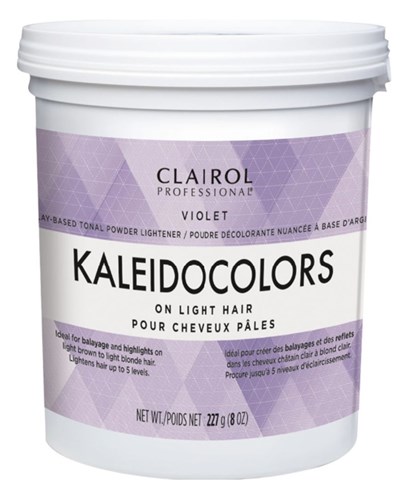 Clairol Kaleidocolor Powder Violet 8oz Tub (16366)<br><br><span style="color:#FF0101"><b>12 or More=Unit Price $7.88</b></span style><br>Case Pack Info: 12 Units
