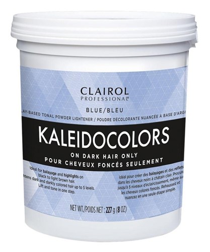 Clairol Kaleidocolor Powder Blue 8oz Tub (16367)<br><br><span style="color:#FF0101"><b>12 or More=Unit Price $7.88</b></span style><br>Case Pack Info: 12 Units