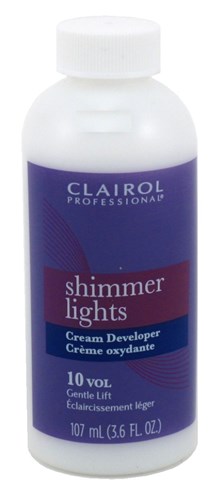 Clairol Shimmer Lights 10 Vol Cream Developer 3.6oz (12 Pieces) (16394)<br><span style="color:#FF0101">(ON SPECIAL 20% OFF)</span style><br><span style="color:#FF0101"><b>1 or More=Special Unit Price $11.04</b></span style><br>Case Pack Info: 2 Units