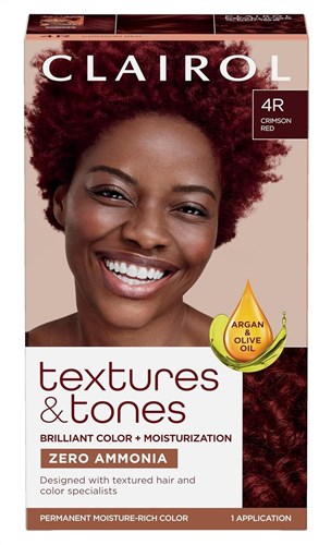 Clairol Text & Tone Kit #4R Crimson Red (16419)<br><br><br>Case Pack Info: 12 Units