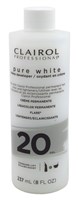 Clairol Pure White 20 Creme Developer Standard Lift 8oz (16552)<br><br><span style="color:#FF0101"><b>12 or More=Unit Price $1.40</b></span style><br>Case Pack Info: 12 Units