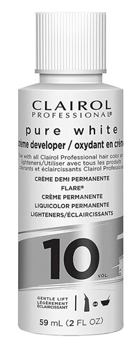 Clairol Pure White 10 Creme Developer Gentle Lift2oz(12 Pieces) (16562)<br><br><br>Case Pack Info: 1 Unit