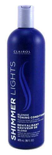 Clairol Shimmer Lights Conditioner Blonde Toning 16oz (16565)<br> <span style="color:#FF0101">(ON SPECIAL 18% OFF)</span style><br><span style="color:#FF0101"><b>12 or More=Special Unit Price $6.99</b></span style><br>Case Pack Info: 12 Units