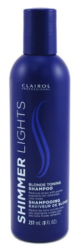 Clairol Shimmer Lights Shampoo Blonde Toning 8oz (16575)<br> <span style="color:#FF0101">(ON SPECIAL 18% OFF)</span style><br><span style="color:#FF0101"><b>12 or More=Special Unit Price $4.92</b></span style><br>Case Pack Info: 12 Units