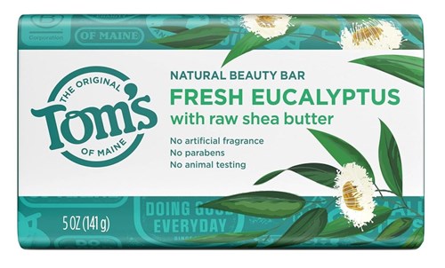 Toms Beauty Bar Fresh Eucalyptus 5oz (16640)<br><br><br>Case Pack Info: 36 Units