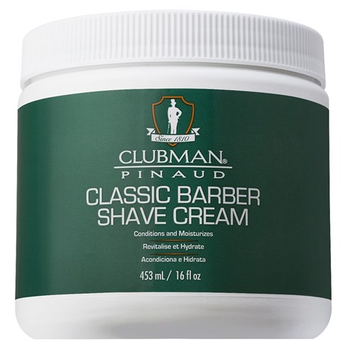 Clubman Shave Cream 16oz Jar (17056)<br><br><span style="color:#FF0101"><b>12 or More=Unit Price $4.92</b></span style><br>Case Pack Info: 12 Units