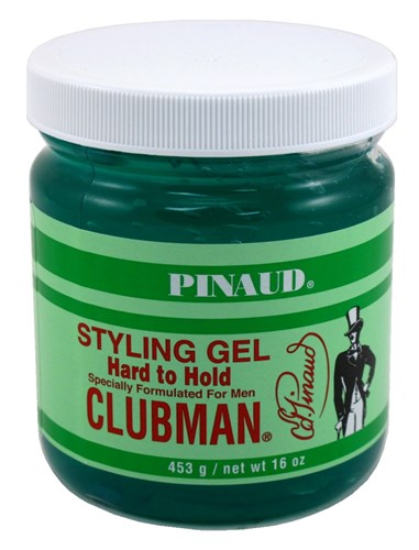 Clubman Style Gel Mens Hard To Hold 16oz Jar (17080)<br><br><span style="color:#FF0101"><b>12 or More=Unit Price $4.30</b></span style><br>Case Pack Info: 12 Units