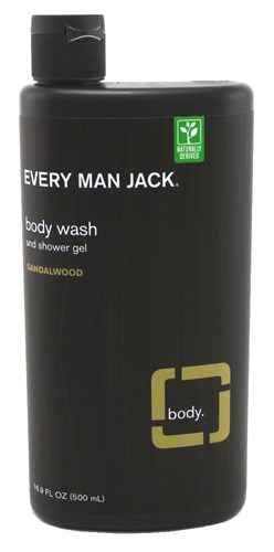 Every Man Jack Body Wash And Shower Gel 16.9oz Sandalwood (17386)<br><br><br>Case Pack Info: 6 Units