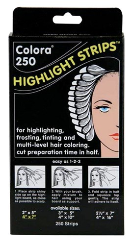 Colora 250 Highlight Strips 4 X 7 (17392)<br><br><span style="color:#FF0101"><b>6 or More=Unit Price $3.42</b></span style><br>Case Pack Info: 24 Units