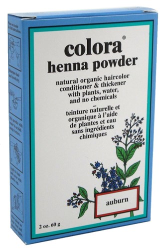 Colora Henna Powder Hair Color Auburn 2oz (17396)<br> <span style="color:#FF0101">(ON SPECIAL 7% OFF)</span style><br><span style="color:#FF0101"><b>12 or More=Special Unit Price $4.40</b></span style><br>Case Pack Info: 72 Units