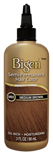 Bigen Semi-Permanent Haircolor #Mb3 Medium Brown 3oz (17441)<br><br><br>Case Pack Info: 36 Units
