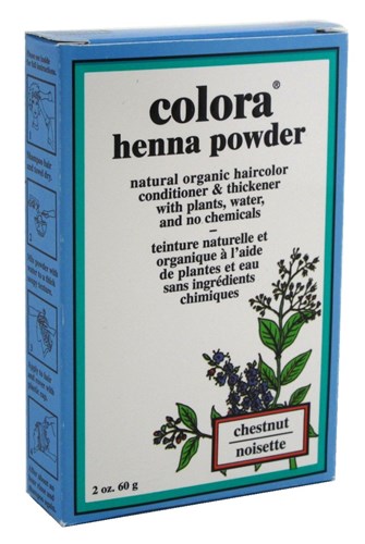 Colora Henna Powder Hair Color Chestnut 2oz (17450)<br> <span style="color:#FF0101">(ON SPECIAL 7% OFF)</span style><br><span style="color:#FF0101"><b>12 or More=Special Unit Price $4.47</b></span style><br>Case Pack Info: 72 Units