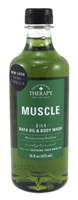 Village Nat. Bath Oil & Body Wash 2In1 Muscle 16oz