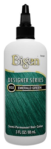 Bigen Semi-Permanent Haircolor #Eg3 Emerald Green 3oz (17551)<br><br><br>Case Pack Info: 36 Units