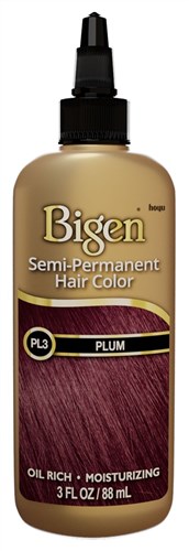Bigen Semi-Permanent Haircolor #Pl3 Plum 3oz (17556)<br><br><br>Case Pack Info: 36 Units