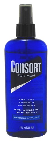 Consort Hair Spray 8oz Unscented X-Hold Pump Non-Aero (18092)<br><br><br>Case Pack Info: 12 Units