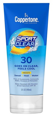 Coppertone Spf#30 Sport Clear Sunscreen 5oz Tube (18386)<br><br><span style="color:#FF0101"><b>6 or More=Unit Price $9.08</b></span style><br>Case Pack Info: 12 Units