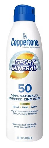 Coppertone Spf#50 Sport Mineral Spray 5oz (18416)<br><br><span style="color:#FF0101"><b>6 or More=Unit Price $10.23</b></span style><br>Case Pack Info: 12 Units