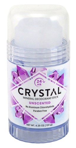 Crystal Deodorant Stick 4.25oz Unscented (18875)<br><br><span style="color:#FF0101"><b>12 or More=Unit Price $5.91</b></span style><br>Case Pack Info: 72 Units