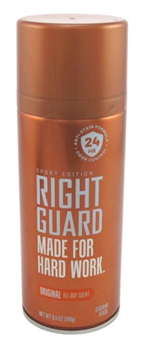 Right Guard Sport 8.5oz Aero Original 24Hr Deodorant (18897)<br><br><br>Case Pack Info: 12 Units