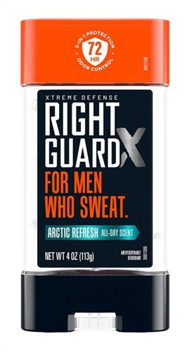 Right Guard Xtreme Defense Arctic Refresh Gel 4oz Men (18919)<br><br><br>Case Pack Info: 12 Units