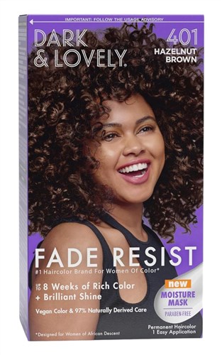 Dark & Lovely Color #401 Hazelnut Brown