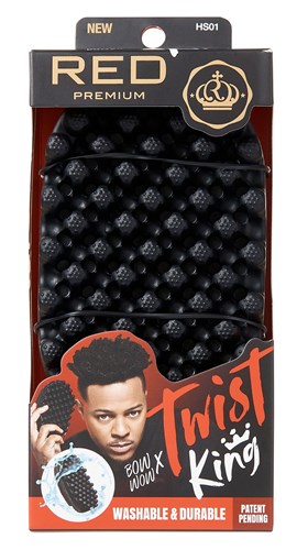 Kiss Red Bow Wow X Premium Twist King (19527)<br><br><br>Case Pack Info: 36 Units