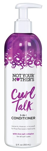 Not Your Mothers Curl Talk Conditioner 3-In-1 12oz Pump (19724)<br><br><span style="color:#FF0101"><b>12 or More=Unit Price $6.80</b></span style><br>Case Pack Info: 4 Units