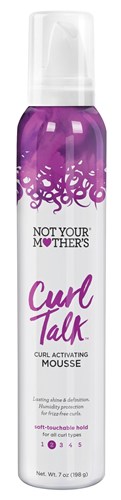 Not Your Mothers Curl Talk Curl Activating Mousse 7oz (19729)<br><br><span style="color:#FF0101"><b>12 or More=Unit Price $6.80</b></span style><br>Case Pack Info: 6 Units