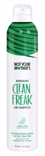 Not Your Mothers Clean Freak Dry Shampoo 7oz Fresh Citrus (19751)<br><br><span style="color:#FF0101"><b>12 or More=Unit Price $6.80</b></span style><br>Case Pack Info: 6 Units