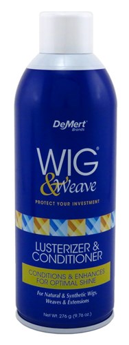 Demert Wig & Weave Lusterizer & Conditioner 9.76oz Aerosol (19755)<br><br><span style="color:#FF0101"><b>12 or More=Unit Price $5.10</b></span style><br>Case Pack Info: 12 Units