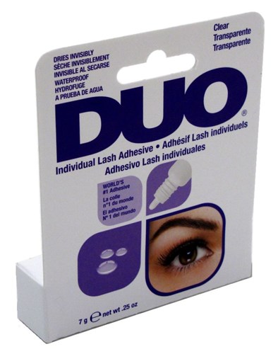 Duo Eyelash Individual Adhesive Clear 0.25oz (20505)<br><br><span style="color:#FF0101"><b>12 or More=Unit Price $3.63</b></span style><br>Case Pack Info: 36 Units