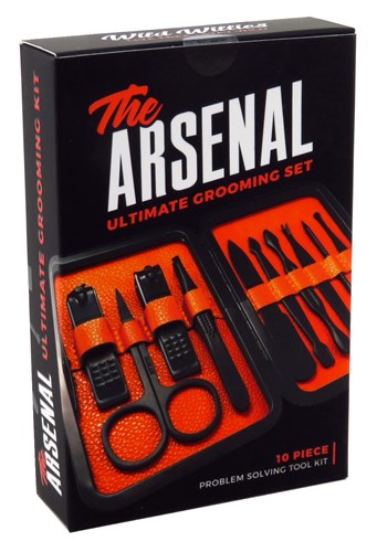 Wild Willies Arsenal Ultimate Grooming Kit (20614)<br><br><br>Case Pack Info: 5 Units