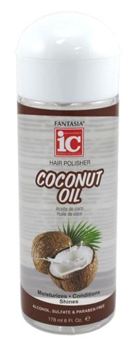 Fantasia Ic Hair Polisher 6oz Coconut Oil (21489)<br><br><br>Case Pack Info: 6 Units