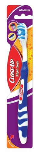 Close-Up Toothbrush Medium Right Angle Asst Colors (12 Pieces) (22156)<br><br><br>Case Pack Info: 4 Units