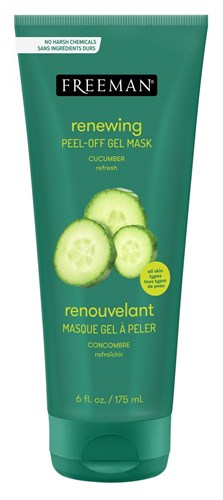 Freeman Facial Cucumber Peel-Off Gel Mask 6oz (22800)<br><br><br>Case Pack Info: 6 Units