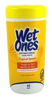 Wet Ones Hand Wipes Canister Tropical Splash 40 Count