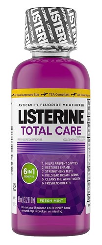 Listerine Total Care Fresh Mint 3.2oz (12 Pieces) (23785)<br><br><br>Case Pack Info: 2 Units