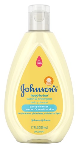 Johnsons Baby Head To Toe Wash And Shampoo 1.7oz (12 Pieces) (24136)<br><br><br>Case Pack Info: 12 Units