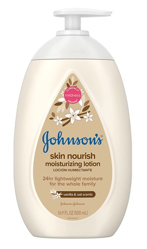 Johnsons Lotion Skin Nourish Vanilla & Oat 16.9oz (24155)<br><br><br>Case Pack Info: 12 Units