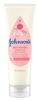 Johnsons Skin Nourish Creamy Oil Coconut + Honeysuckle 8oz (24165)<br><br><br>Case Pack Info: 24 Units