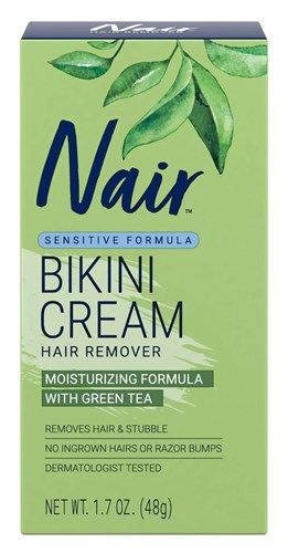 Nair Hair Remover Bikini Cream Sensitive 1.7oz (24388)<br><br><span style="color:#FF0101"><b>12 or More=Unit Price $3.93</b></span style><br>Case Pack Info: 12 Units