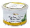 Gigi Tin Brazilian Body Hard Wax 14oz (24390)<br><br><span style="color:#FF0101"><b>12 or More=Unit Price $9.91</b></span style><br>Case Pack Info: 24 Units