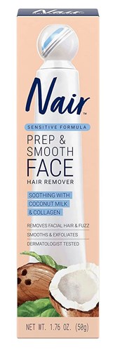 Nair Hair Remover Face Prep & Smooth Sensitive 1.76oz (24448)<br><br><span style="color:#FF0101"><b>12 or More=Unit Price $9.67</b></span style><br>Case Pack Info: 12 Units