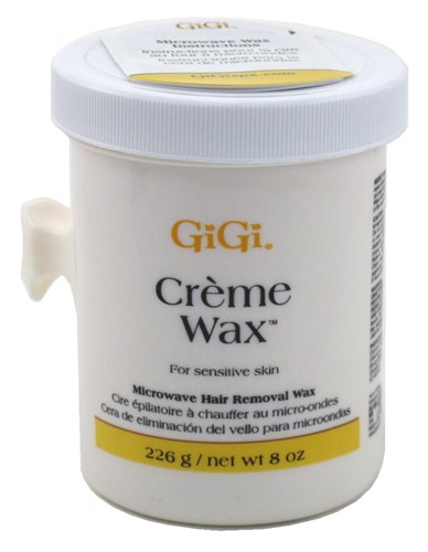 Gigi Microwave Creme Wax For Sensitive Skin 8oz (24476)<br><br><span style="color:#FF0101"><b>12 or More=Unit Price $7.25</b></span style><br>Case Pack Info: 24 Units