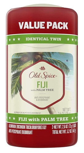Old Spice Deodorant 2.6oz Figi Value Two At Once (24591)<br><br><br>Case Pack Info: 6 Units