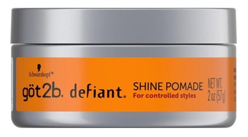 Got 2B Defiant Shine Pomade 2oz (24726)<br><br><span style="color:#FF0101"><b>6 or More=Unit Price $6.18</b></span style><br>Case Pack Info: 6 Units