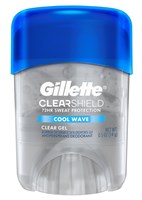 Gillette Deodorant Clearshield Clr Gel Cool Wave 0.5oz (12 Pieces) (24809)<br> <span style="color:#FF0101">(ON SPECIAL 18% OFF)</span style><br><span style="color:#FF0101"><b>1 or More=Special Unit Price $15.84</b></span style><br>Case Pack Info: 2 Units